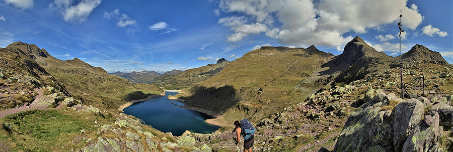 Laghi Gemelli dal Passo dei Laghi Gemelli